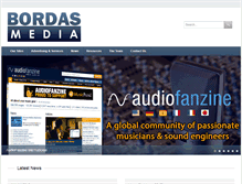 Tablet Screenshot of bordasmedia.com